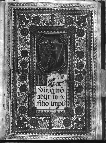 Samostan Uznesenja Marijina (sv. Ante) (Poljud, Split) : Psalterium II, sitnoslika, pergament, 1670.-1675. (Bone (Bonaventura) Razmilović)