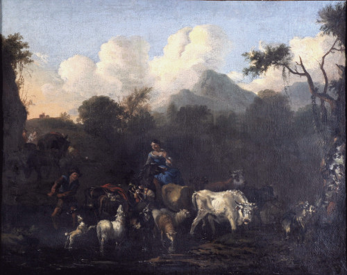 Stado s pastirima, 1685.