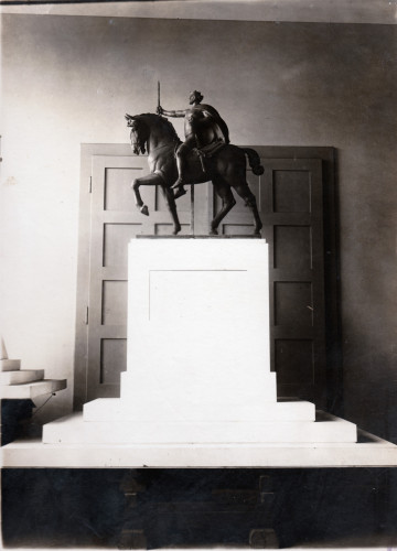 Robert Frangeš Mihanović: Maketa Spomenika kralja Tomislava u Zagrebu, 1935.