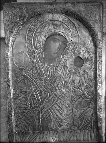 Saborna crkva Uspenja Presvete Bogorodice (Šibenik) : Bogorodica s Djetetom u srebru, ikona