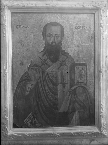 Saborna crkva Uspenja Presvete Bogorodice (Šibenik) : Sveti Sava, ikona