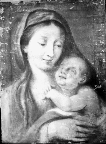 Samostan svetog Lovre (Šibenik) : Bogorodica s Djetetom, pastel