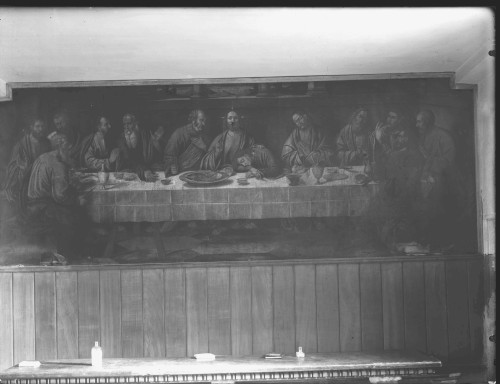 Franjevački samostan svetog Križa (Krapanj) : Posljednja večera, 16. st. (Francesco da Santa Croce)