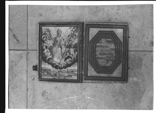 Riznica splitske katedrale (Split) : Minijatura matrikule Bratovštine Svetog Dujma, 1688.