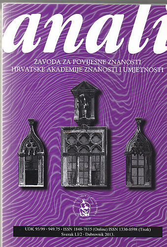 Sv. 51/2 (2013) / glavni urednik Nenad Vekarić