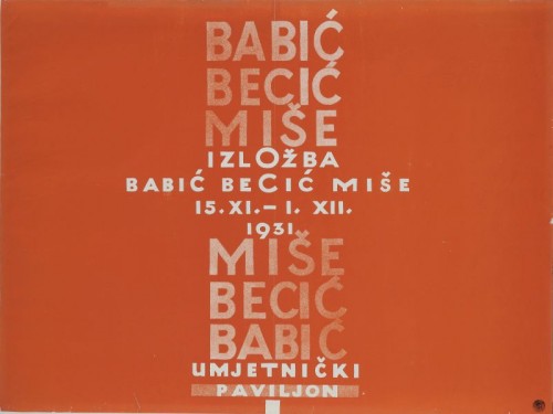 Izložba Babić, Becić, Miše
