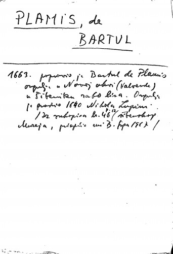 Palmis, de Bartul