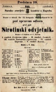 Sirotinski odvjetnik : drama u 5 razdiela / od P. Merissa