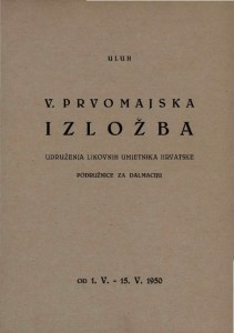 V. prvomajska izložba Udruženja likovnih umjetnika Hrvatske - podružnice za Dalmaciju
