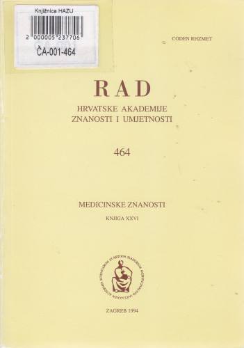 Knj. 26(1994)=knj. 464 / urednik Dragan Dekaris ; priredili Krešimir Pavelić, Radan Spaventi