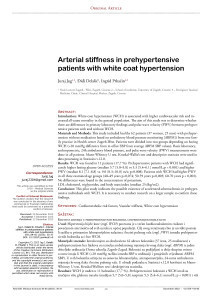 Arterial stiffness in prehypertensive patients with white coat hypertension / Juraj Jug, Điđi Delalić, Ingrid Prkačin