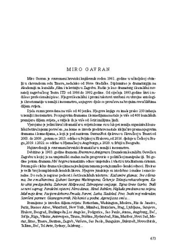 Miro Gavran