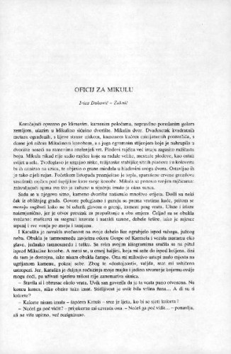 Oficij za Mikulu / Ivica Duhović - Žaknić