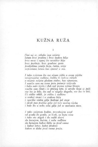 Kužna ruža / D. Horvatić