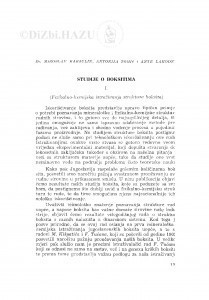 Studije o boksitima : (fizikalno-kemijska istraživanja strukture boksita) / M. Karšulin, A. Tomić i A. Lahodny