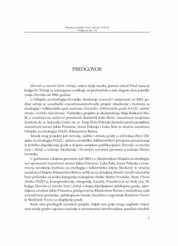 Predgovor / Tatjana Perić-Polonijo