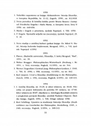Biobibliografija : (izbor)