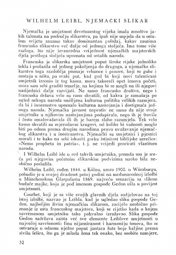 Wilhelm Leibl, njemački slikar / Eugen Diem
