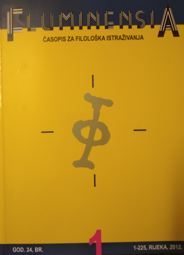 Fluminensia : časopis za filološka istraživanja / [glavna i odgovorna urednica Ines Srdoč-Konestra)