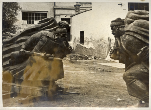 Antun Augustinčić: Grupe boraca za kragujevački Spomenik palim Šumadincima