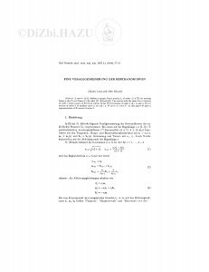 Eine Verallgemeinerung der Bertrandkurven / Johann Lang, Otto Röschel