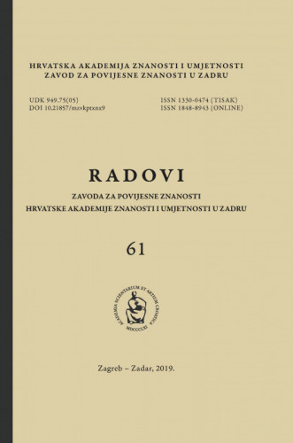 Radovi Zavoda za povijesne znanosti HAZU u Zadru