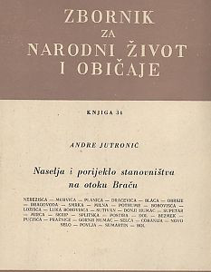 Knj. 34 (1950) : [Antropogeografska ispitivanja] / [uredili Dragutin Boranić, Ivo Rubić]