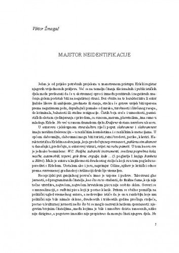Majstor neidentifikacije / Viktor Žmegač