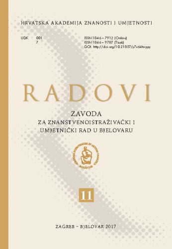 Sv. 11 (2017) / [glavni i odgovorni urednik, editor-in-chief  Slobodan Kaštela ; urednik, editor Vladimir Strugar]