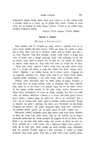 Suvez i volari : (Budak u Dalmaciji) / G. Petković
