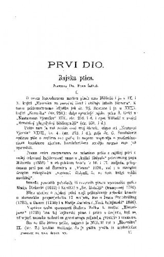Rajska ptica / F. Ilešić