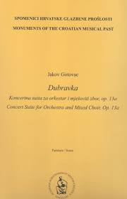 Spomenici hrvatske glazbene prošlosti = Monuments of the Croatian musical past / [gl. urednik Frano Parać]