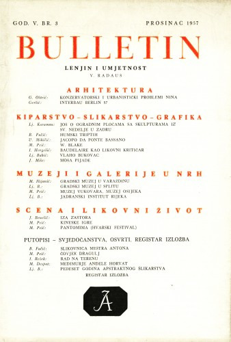 God. 5(1957), Br. 3 / [odgovorni urednik Ljubo Babić]