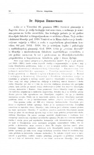 Dr. Stjepan Zimmerman / Đ. Arnold