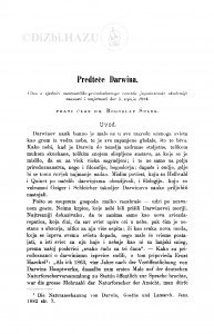 Predteče Darwina / B. Šulek