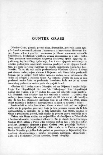 Günter Grass / T. Gušić