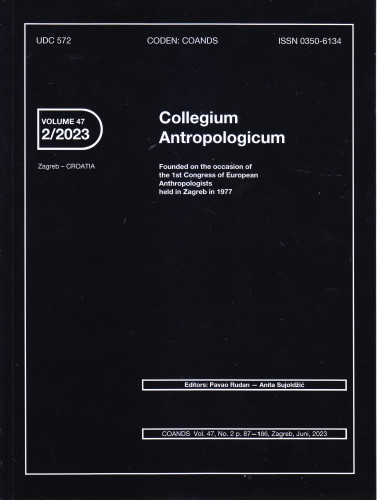 Vol. 47 Num. Curr. 158, No. 2, Juni 2023. / editors-in-chief Pavao Rudan, Anita Sujoldžić