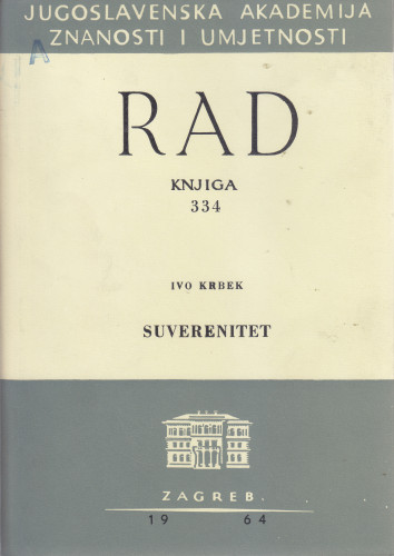 Knj. 12(1964)=knj. 334 / urednik Grga Novak