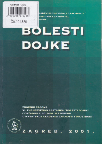 Bolesti dojke : zbornik radova XI. znanstvenog sastanka 