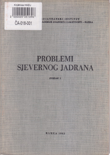 Problemi sjevernog Jadrana