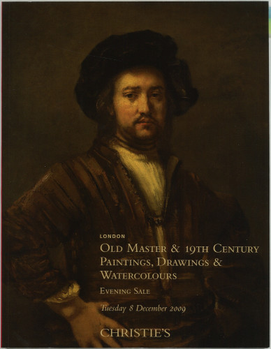 Old master & 19th century paintings, drawings & watercolours : evening sale : Tuesday 8 December 2009 : properties from the Count and Countess van Limburg Stirum-Luden, the Art Foundation of Dr. Gustav Rau, the collection of James Thursby-Pelham and other sources / Christie, Manson & Woods