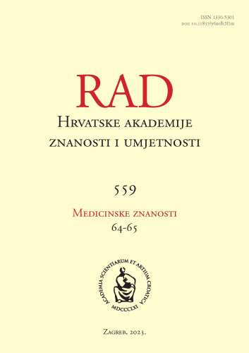 Sv. 64-65 (2023)=knj. 559 / Editor in Chief, glavna i odgovorna urednica Vida Demarin
