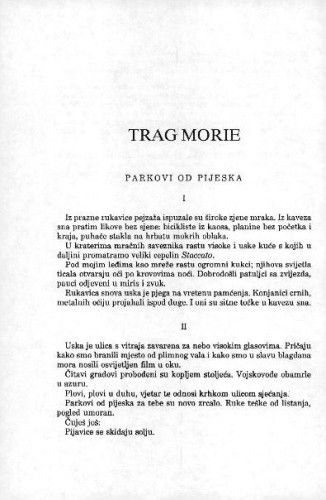 Trag Morie / Gordana Benić 