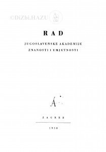 Knj. 6(1958)=knj. 316 / urednik Drago Perović