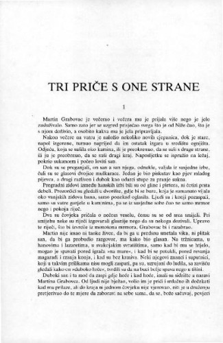 Tri priče s one strane / ivan Aralica