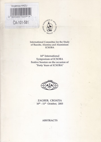 <14th> International Symposium of ICSOBA Festive Session on the occasion of 