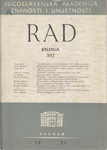 Knj. 6(1957)=knj. 302 / urednik Hrvoje Iveković
