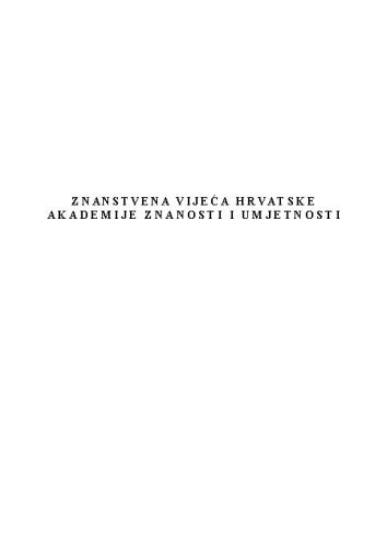 Znanstvena vijeća Hrvatske akademije znanosti i umjetnosti