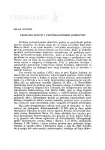 Problem bukve i protoslovenske domovine / M. Budimir