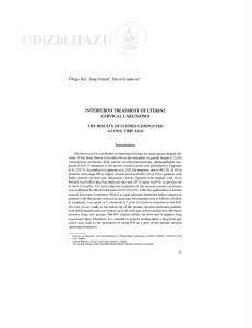 Interferon treatment of uterine cervical carcinoma / D. Ikić, J. Krušić, D. Ivanković